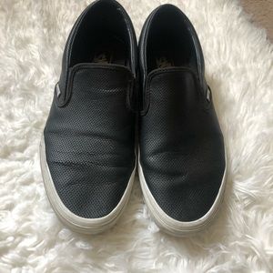 Vans Men’s Classic Slip on Black Sneakers